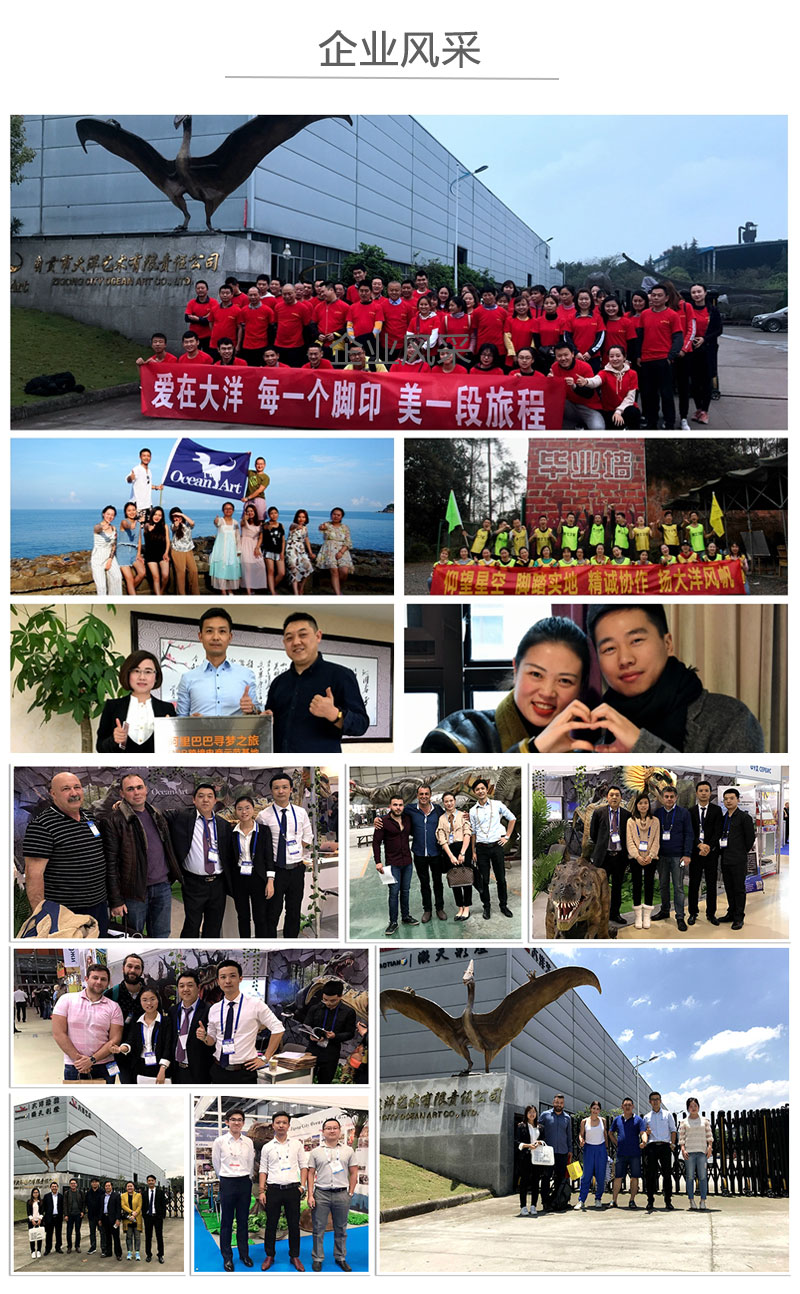 自貢大洋藝術，仿真恐龍制作工廠
